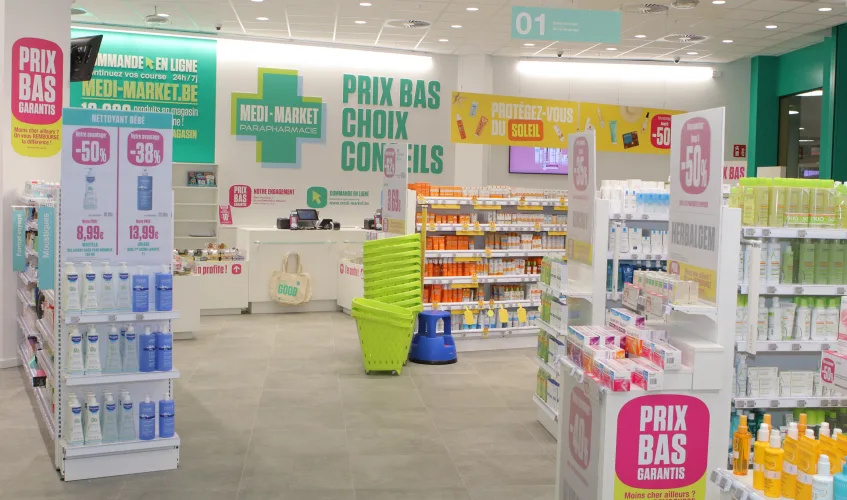 Parapharmacie MediMarket Charleroi